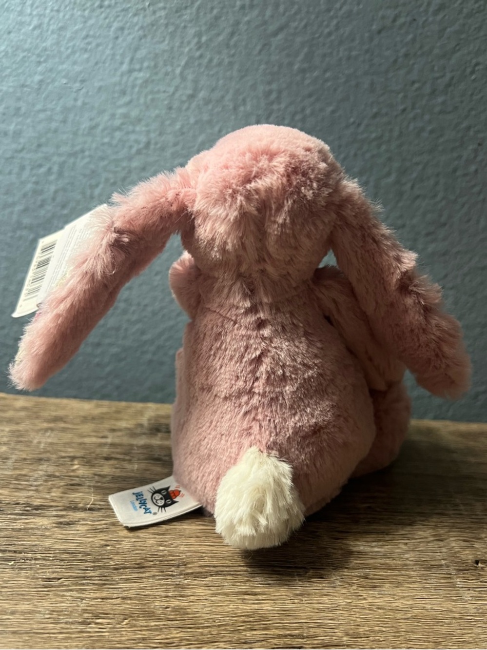 Jellycat Blossom Tulip Heart Bunny Retired NWT Small - Picture 3 of 5